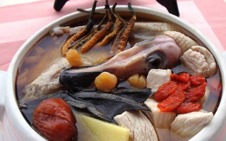 冬蟲夏草煲水鴨湯做法